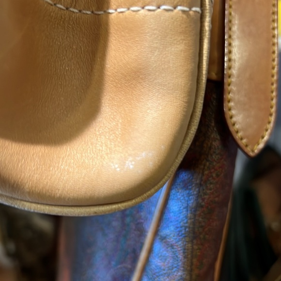 8 Coach all leather vintage shoulder bag - Picture 10 of 13